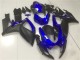Beste Suzuki GSXR 600/750 Motorrad Verkleidung 2006-2007 - Blau Matt Schwarz