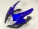Beste Suzuki GSXR 600/750 Motorrad Verkleidung 2006-2007 - Blau Matt Schwarz