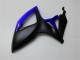 Beste Suzuki GSXR 600/750 Motorrad Verkleidung 2006-2007 - Blau Matt Schwarz