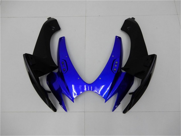 Beste Suzuki GSXR 600/750 Motorrad Verkleidung 2006-2007 - Blau Glanzendes Schwarz