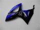 Beste Suzuki GSXR 600/750 Motorrad Verkleidung 2006-2007 - Blau Glanzendes Schwarz