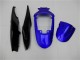 Beste Suzuki GSXR 600/750 Motorrad Verkleidung 2006-2007 - Blau Glanzendes Schwarz