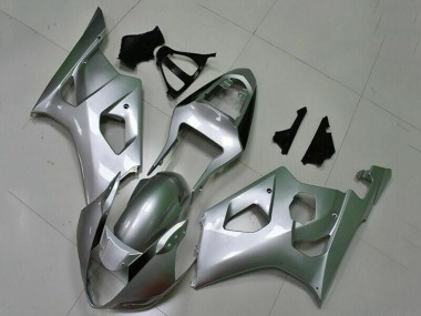 Beste Suzuki GSXR 1000 Motorrad Verkleidung 2003-2004 - Silber