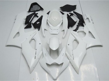Beste Suzuki GSXR 1000 Motorrad Verkleidung 2005-2006 - Weiss