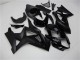 Beste Suzuki GSXR 1000 Motorrad Verkleidung 2007-2008 - Glanzendes Schwarz Matt Schwarz Kein Aufkleber