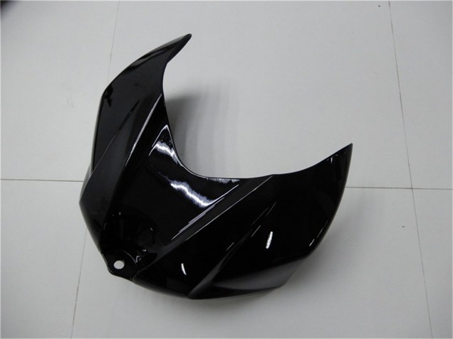 Beste Suzuki GSXR 1000 Motorrad Verkleidung 2007-2008 - Glanzendes Schwarz Matt Schwarz Kein Aufkleber