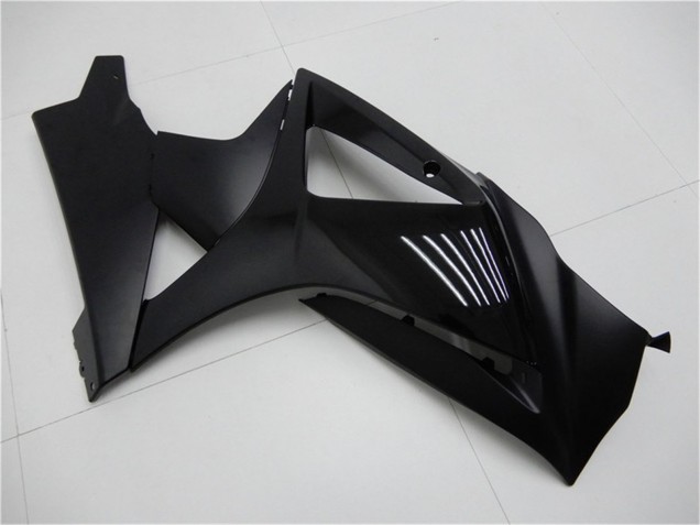 Beste Suzuki GSXR 1000 Motorrad Verkleidung 2007-2008 - Glanzendes Schwarz Matt Schwarz Kein Aufkleber