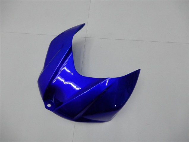 Beste Suzuki GSXR 1000 Motorrad Verkleidung 2007-2008 - Weiss Blau Schwarz Kein Aufkleber