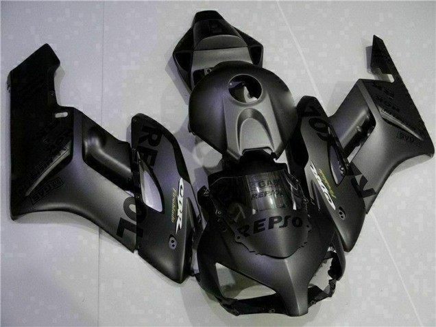 Beste Honda CBR1000RR Motorrad Verkleidung 2004-2005 - Matt Schwarz Repsol
