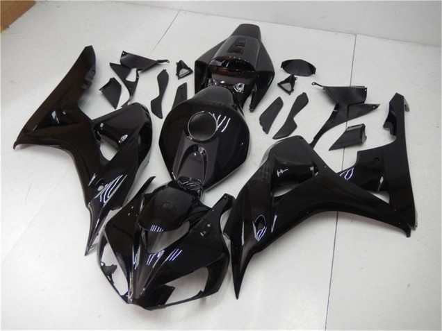 Beste Honda CBR1000RR Motorrad Verkleidung 2006-2007 - Glanzendes Schwarz