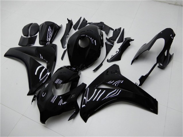 Beste Honda CBR1000RR Motorrad Verkleidung Kit 2008-2011 - Glanzendes Schwarz