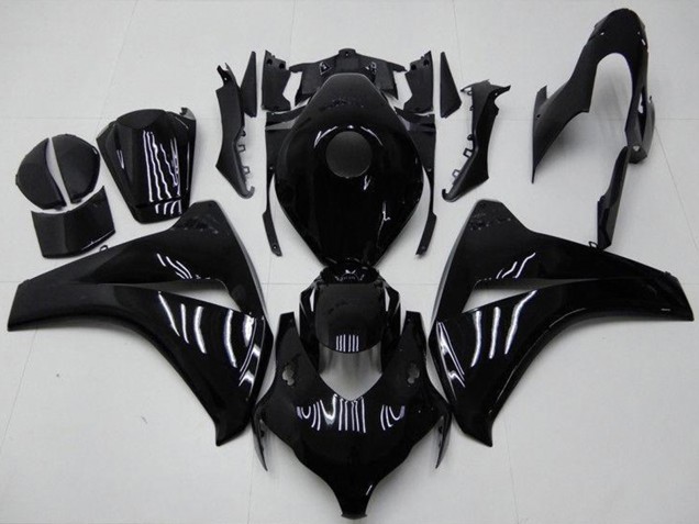 Beste Honda CBR1000RR Motorrad Verkleidung Kit 2008-2011 - Glanzendes Schwarz
