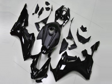 Beste Honda CBR1000RR Motorrad Verkleidung 2017-2023 - Glanzendes Schwarz Matt Schwarz