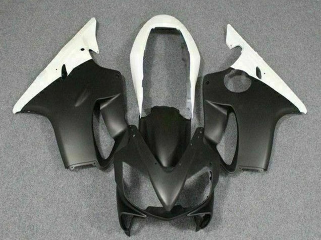 Beste Honda CBR600 F4i Motorrad Verkleidung 2004-2007 - Weiss Matt Schwarz