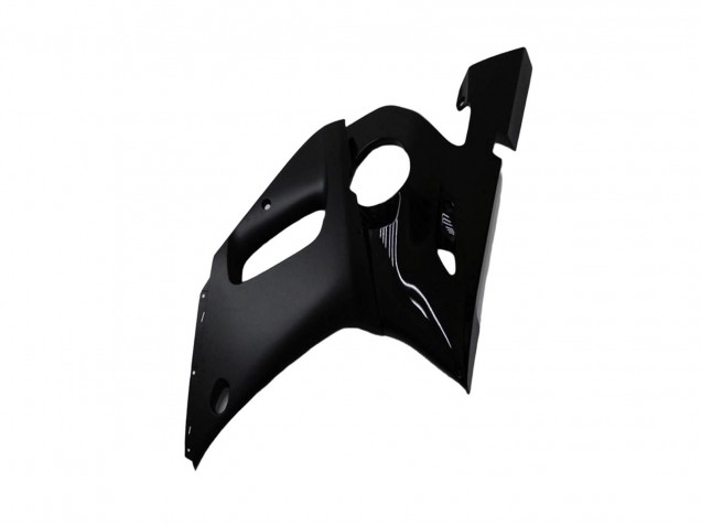 Beste Yamaha YZF R6 Motorrad Verkleidung 1998-2002 - Glanzendes Schwarz Matt Schwarz