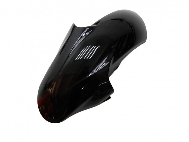 Beste Yamaha YZF R6 Motorrad Verkleidung 1998-2002 - Glanzendes Schwarz Matt Schwarz
