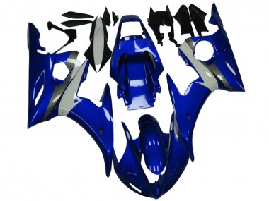 Beste Yamaha YZF R6 Motorrad Verkleidung 2003-2004 - Blau Weiss