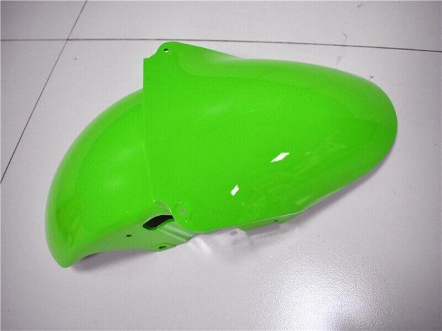 Beste Kawasaki ZX6R Motorrad Verkleidung Kit 2000-2002 - Grun Weiss Schwarz