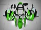 Beste Kawasaki ZX6R Motorrad Verkleidung Kit 2000-2002 - Grun Weiss Schwarz