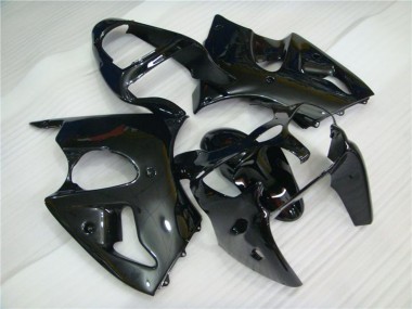 Beste Kawasaki ZX6R Motorrad Verkleidung 2000-2002 - Glanzendes Schwarz