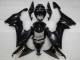 Beste Kawasaki ZX10R Motorrad Verkleidung 2008-2010 - Glanzendes Schwarz