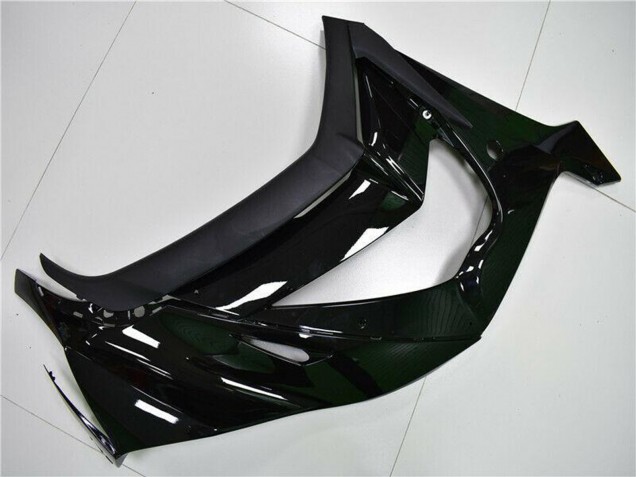Beste Kawasaki ZX10R Motorrad Verkleidung 2011-2015 - Glanzendes Schwarz