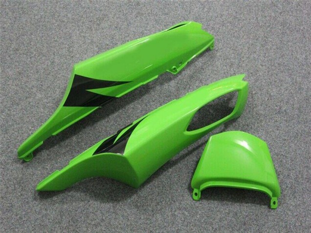 Beste Kawasaki ZX14R ZZR1400 Motorrad Verkleidung 2006-2011 - Grun Glanzendes Schwarz