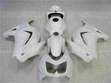 Beste Kawasaki EX250 Motorrad Verkleidung 2008-2012 - Weiss