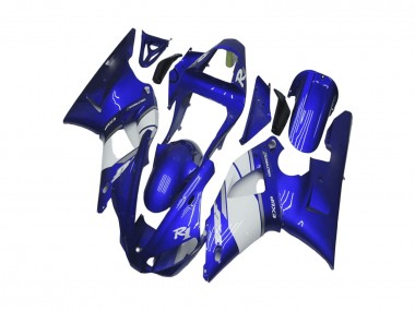 Beste Yamaha YZF R1 Motorrad Verkleidung 2000-2001 - Blau Weiss