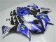 Beste Yamaha YZF R1 Motorrad Verkleidung 2012-2014 - Blau Weiss Schwarz Grun MoviStar Yamalube ENEOS