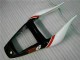 Beste Yamaha YZF R6 Motorrad Verkleidung 1998-2002 - Weiss Rot Glanzendes Schwarz