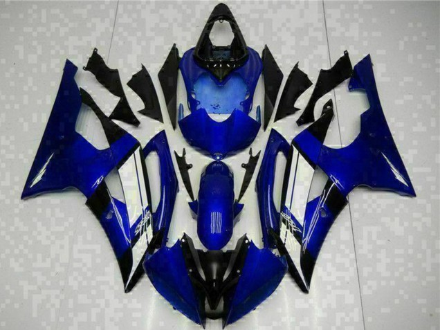 Beste Yamaha YZF R6 Motorrad Verkleidung 2008-2016 - Blau Weiss