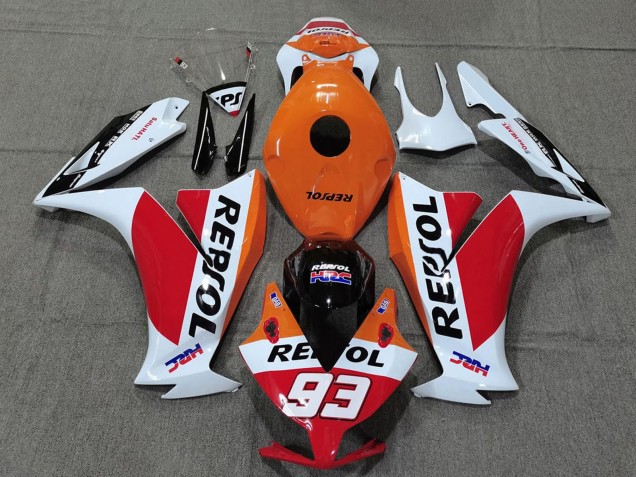 Beste Honda CBR1000RR Motorrad Verkleidung 2012-2016 - Weiss Orange Rot Glanzendes Schwarz HRC Repsol 93
