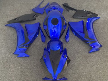 Beste Honda CBR1000RR Motorrad Verkleidung Kit 2012-2016 - Blau Glanzendes Schwarz