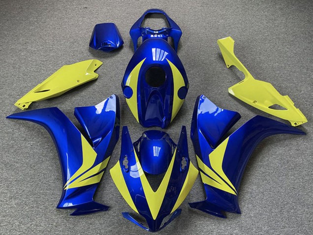 Beste Honda CBR1000RR Motorrad Verkleidung 2012-2016 - Blau Hohe Sichtbarkeit Gelb