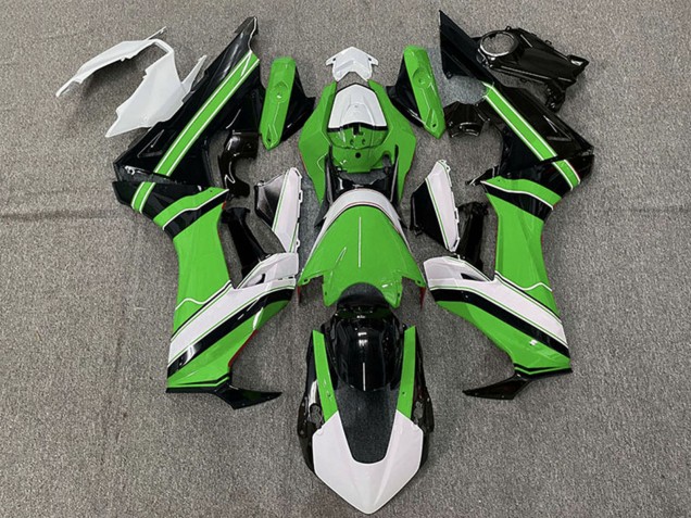 Beste Honda CBR1000RR Motorrad Verkleidung 2017-2023 - Weiss Grun Glanzendes Schwarz