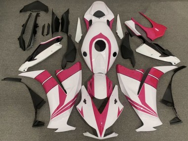 Beste Honda CBR1000RR Motorrad Verkleidung 2012-2016 - Weiss Rosa Schwarz