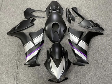 Beste Honda CBR1000RR Motorrad Verkleidung 2012-2016 - Silber Lila Matt Schwarz