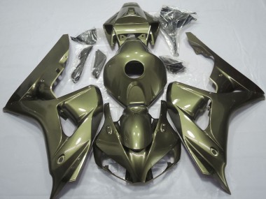 Beste Honda CBR1000RR Motorrad Verkleidung 2006-2007 - Olive Grun