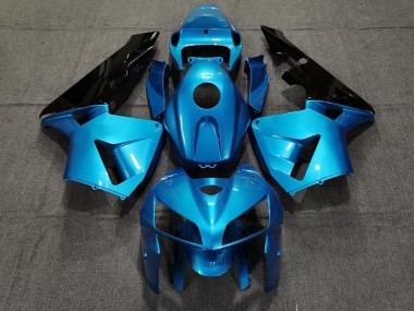 Beste Honda CBR600RR Motorrad Verkleidung 2005-2006 - Hellblau CBR Stil