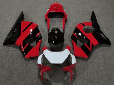 Beste Honda CBR954RR Motorrad Verkleidung 2002-2003 - Rot Weiss Glanzendes Schwarz OEM Stil