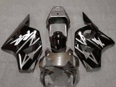 Beste Honda CBR954RR Motorrad Verkleidung 2002-2003 - Silber Glanzendes Schwarz