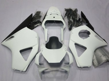 Beste Honda CBR954RR Motorrad Verkleidung 2002-2003 - Weiss Glanzendes Schwarz