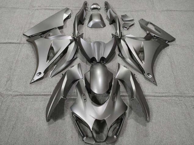 Beste Suzuki GSXR 1000 Motorrad Verkleidung 2017-2024 - Matt Gunmetal Grau