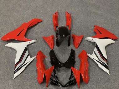Beste Suzuki GSXR 600 / GSXR 750 Motorrad Verkleidung 2011-2024 - Rot Weiss Schwarz