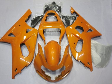 Beste Suzuki GSXR 600 / GSXR 750 Motorrad Verkleidung 2001-2003 - Sunrise Orange