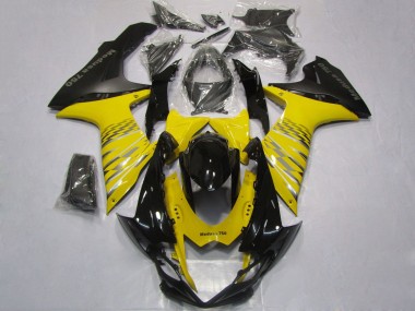 Beste Suzuki GSXR 600 / GSXR 750 Motorrad Verkleidung 2011-2024 - Gelb Grau Schwarz