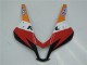 Beste Honda CBR600RR Komplette Abs Verkleidung Kit 2009-2012 - Orange Weiss Rot Glanzendes Schwarz Repsol