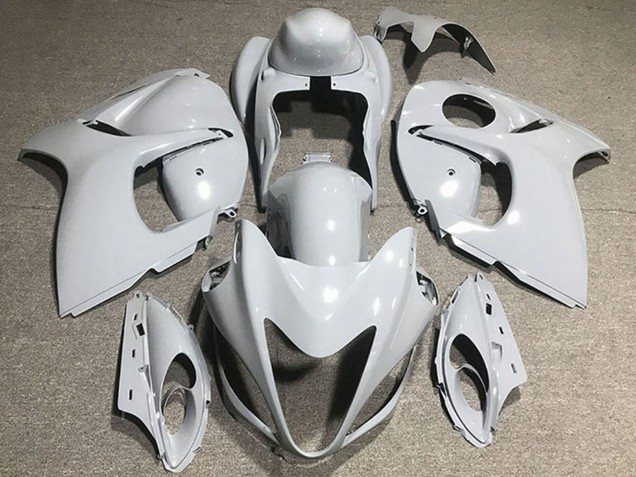 Beste Suzuki GSXR 1300 Motorrad Verkleidung 2008-2020 - Hellgrau