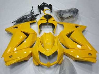 Beste Kawasaki Ninja 250 Motorrad Verkleidung 2008-2012 - Gelb